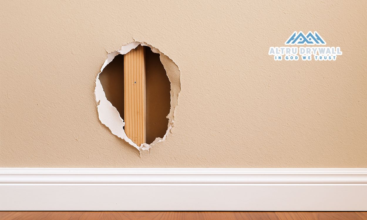 How to Patch a Large Hole in Drywall Without Professional Help